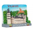 Magnetas Vilnius Katedra ir Gedimino pilies bokštas